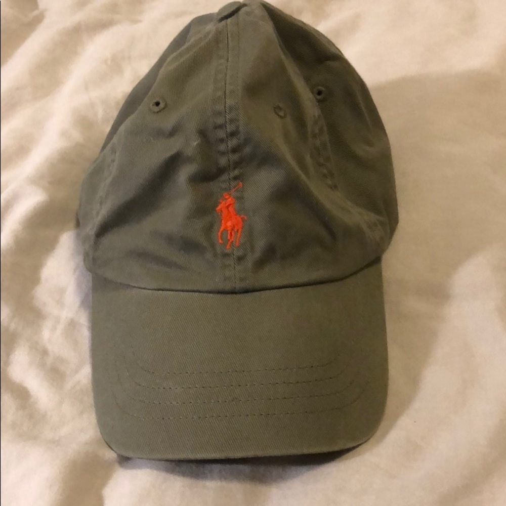 Lightly used green polo hat